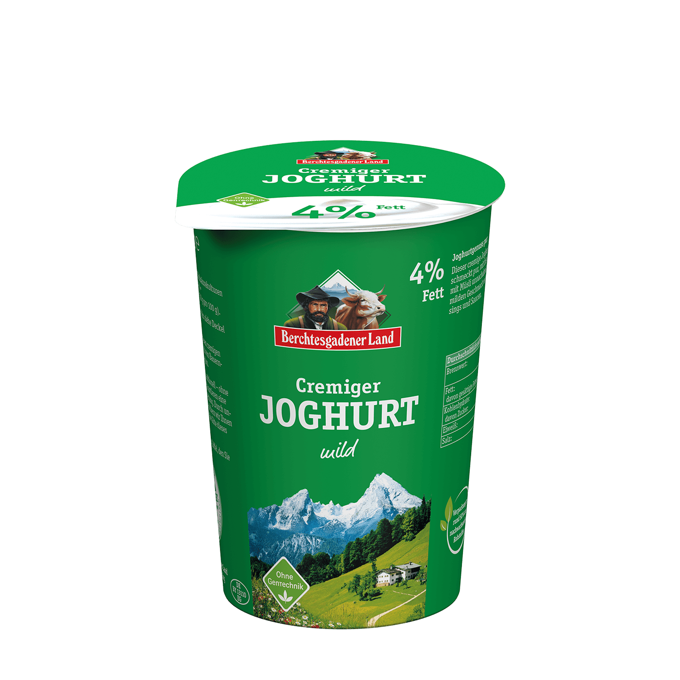 Mild and creamy yoghurt