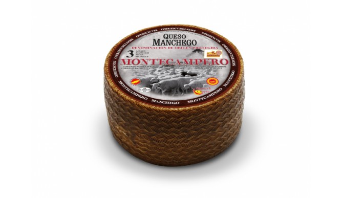 MONTECAMPERO MANCHEGO DOP 3MO. 3KG / 200G / 150G