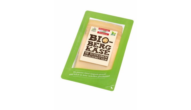 Pleasure country Austria organic mountain cheese slices 150 g