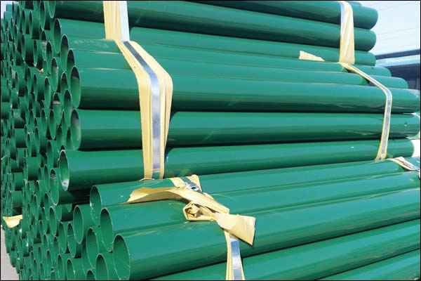 Powder Coated Post for Guardrails