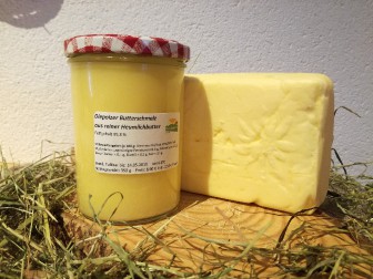 Diepolz clarified butter made from pure hay milk butter
