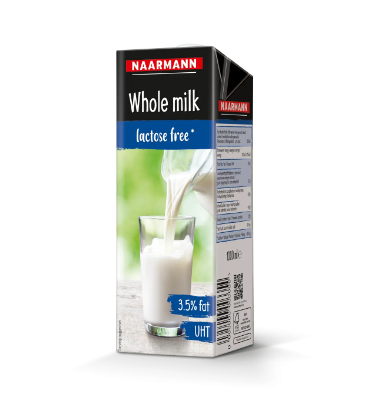 شیر 3.5٪، بدون لاکتوز