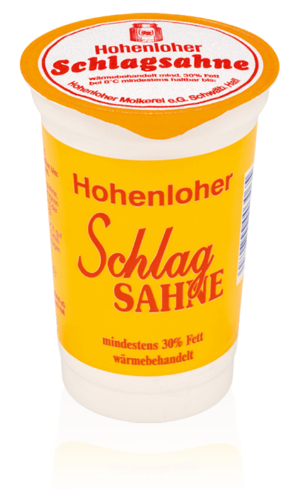 خامه فرم گرفته هوهنلوه 30% 200 گرم