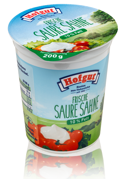 Hofgut Fresh Sour Cream 10% 200g