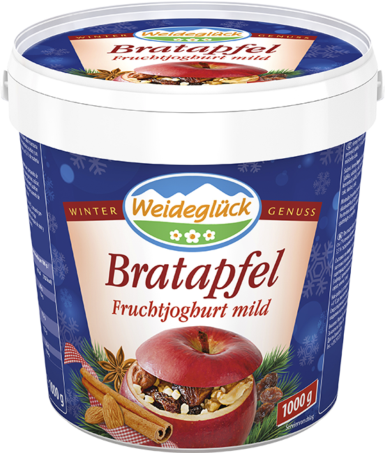 ماست سیب پخته