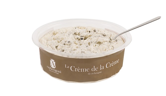 Heiderbeck, spoon gorgonzola truffle