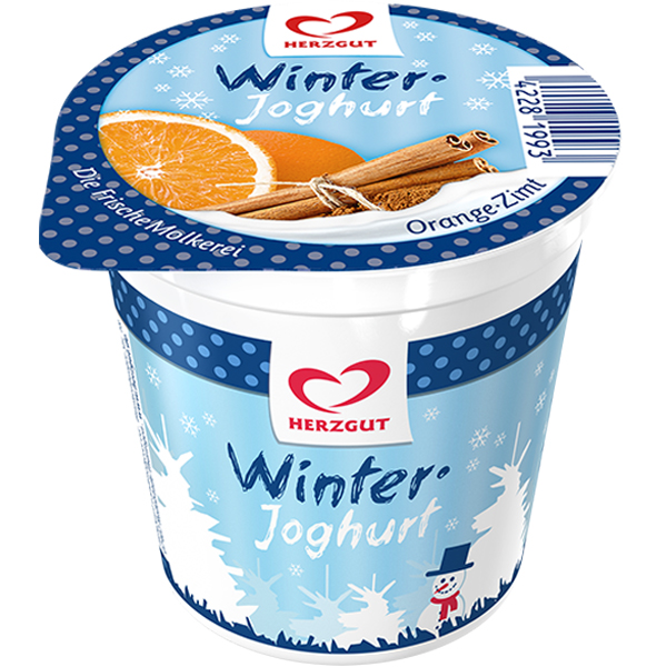 Orange-cinnamon winter yoghurt