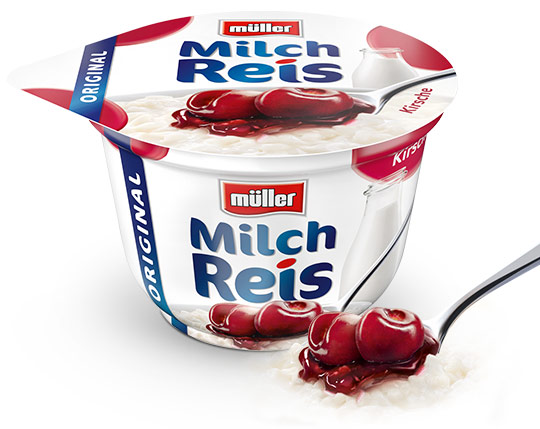 Rice pudding original cherry 100 g