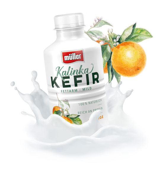 Kalinka Kefir Mild Orange 100 g