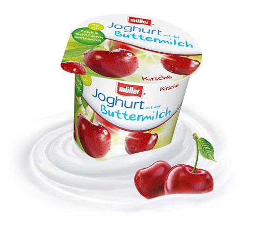Yoghurt with the buttermilk cherry 100 g
