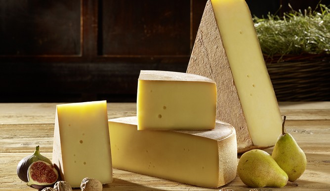 Hittisau mountain cheese matured for more than 12 months