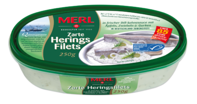 Tender herring fillets in dill cream sauce, 250g