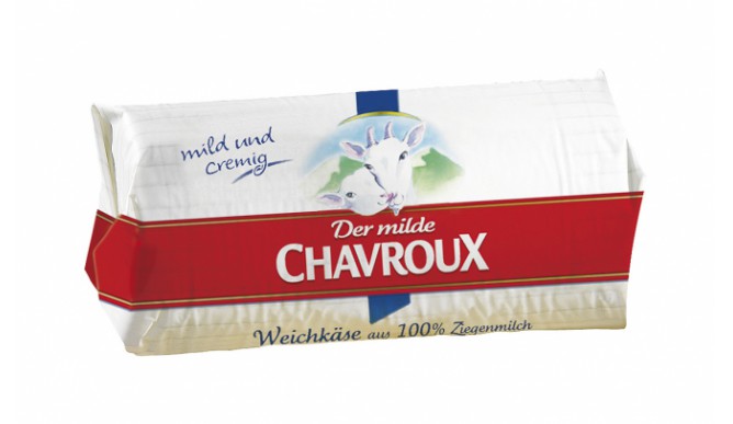 Chavroux soft cheese roll Tender Log
