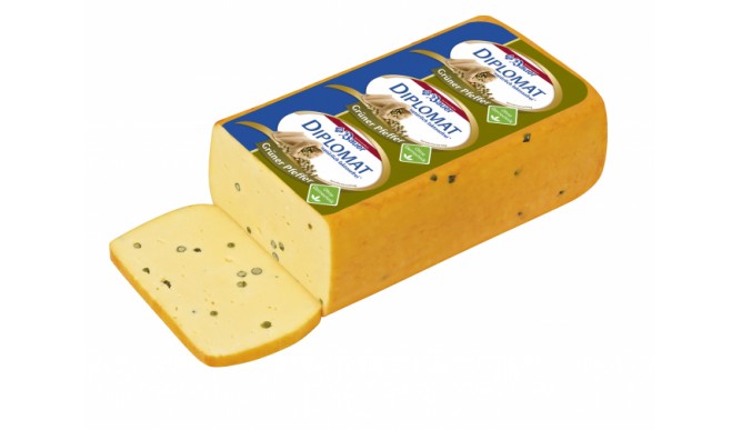 پنیر دیپلمات کشاورز فلفل سبز 2 کیلو نان