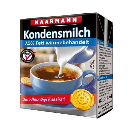 Condensed milk, 7.5%