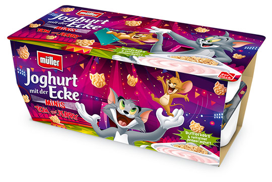 Tom and Jerry butter biscuits & raspberry yoghurt 100 g