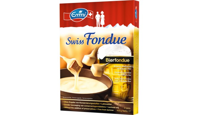 Emmi Swiss Fondue, beer fondue 400g
