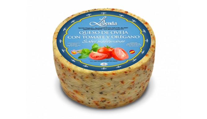 پنیر مدیتر افسانه. گوجه و پونه کوهی حدود 3 کیلوگرم