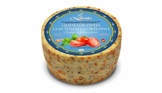 THE LEGEND MEDITER CHEESE. TOMATO AND OREGANO  ca. 3KG