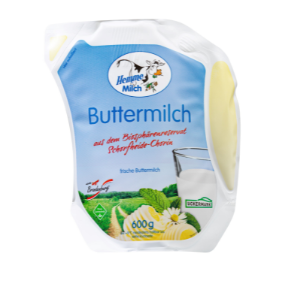 Buttermilk in a tubular bag 600 g