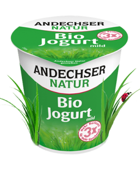 Mild organic yoghurt 3.8% 150g