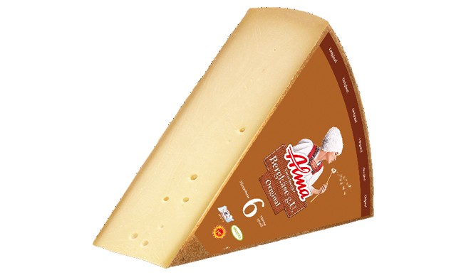 پنیر کوهی آلما فورارلبرگ برای حداقل 6 ماه بالغ شده است