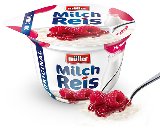 Rice pudding original raspberry 100 g