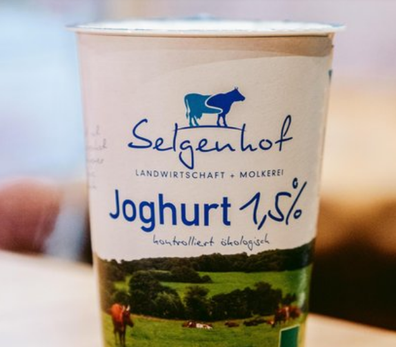 Organic low-fat yoghurt, 1.5% 500g