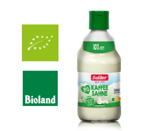 Organic coffee cream 10%, 395 g