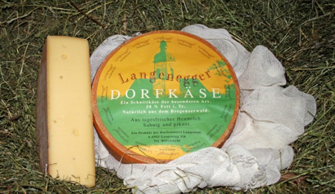 Langenegg village cheese