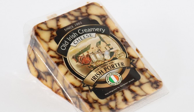 IRISH CHEDDAR WITH IRISH PORTER 150G / 400G / 1.2KG