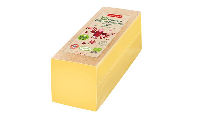 Organic premium original mountain cheese