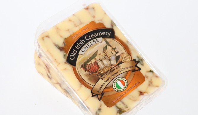 پنیر دانه کدو تنبل چدار ایرلندی 150 گرم / 400 گرم / 1.2 کیلوگرم