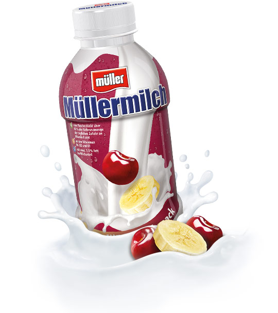 Müller milk original in the bottle KiBa flavor 100 g