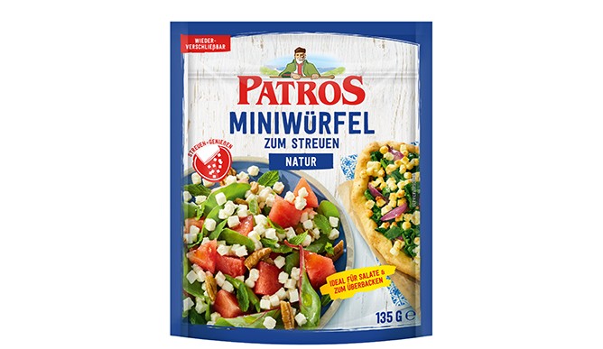 Patros mini cubes nature 135g