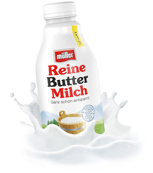 Pure buttermilk in a bottle 100 g