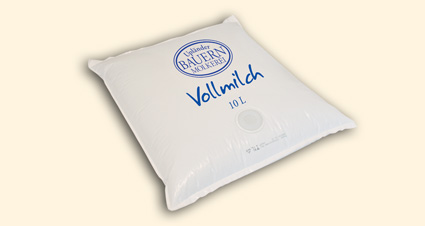 Organic whole milk, 3.7% fat, 10 liters