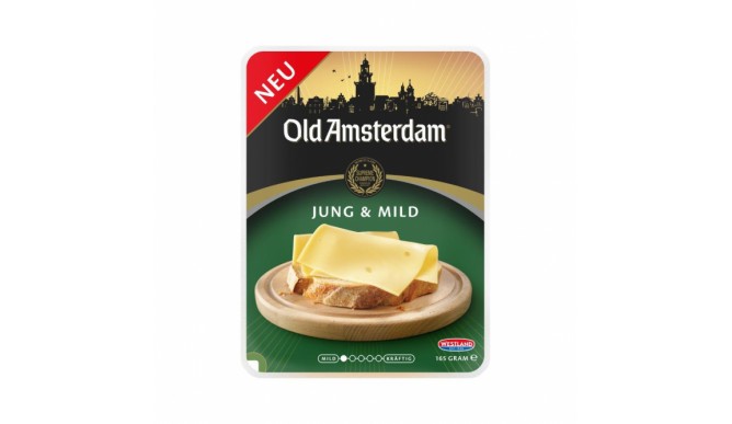 Old Amsterdam Young & Mild 165g slices SB