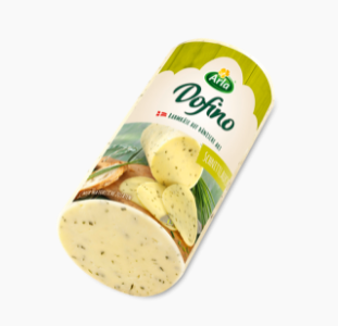 پنیر پیشخوان آرلا رول پنیر خامه ای آرلا دوفینو پیازچه