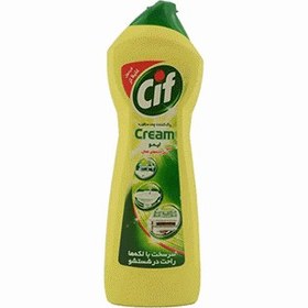 کرم پاک کننده سطوح سیف زرد با رایحه لیمو Lemon