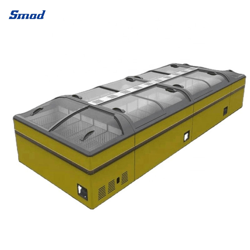 فریزر نمایشگر جزیره سوپرمارکت 418L